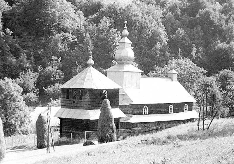 Храм у селі Абранка, 1985 рік. Фото Сирохман М.