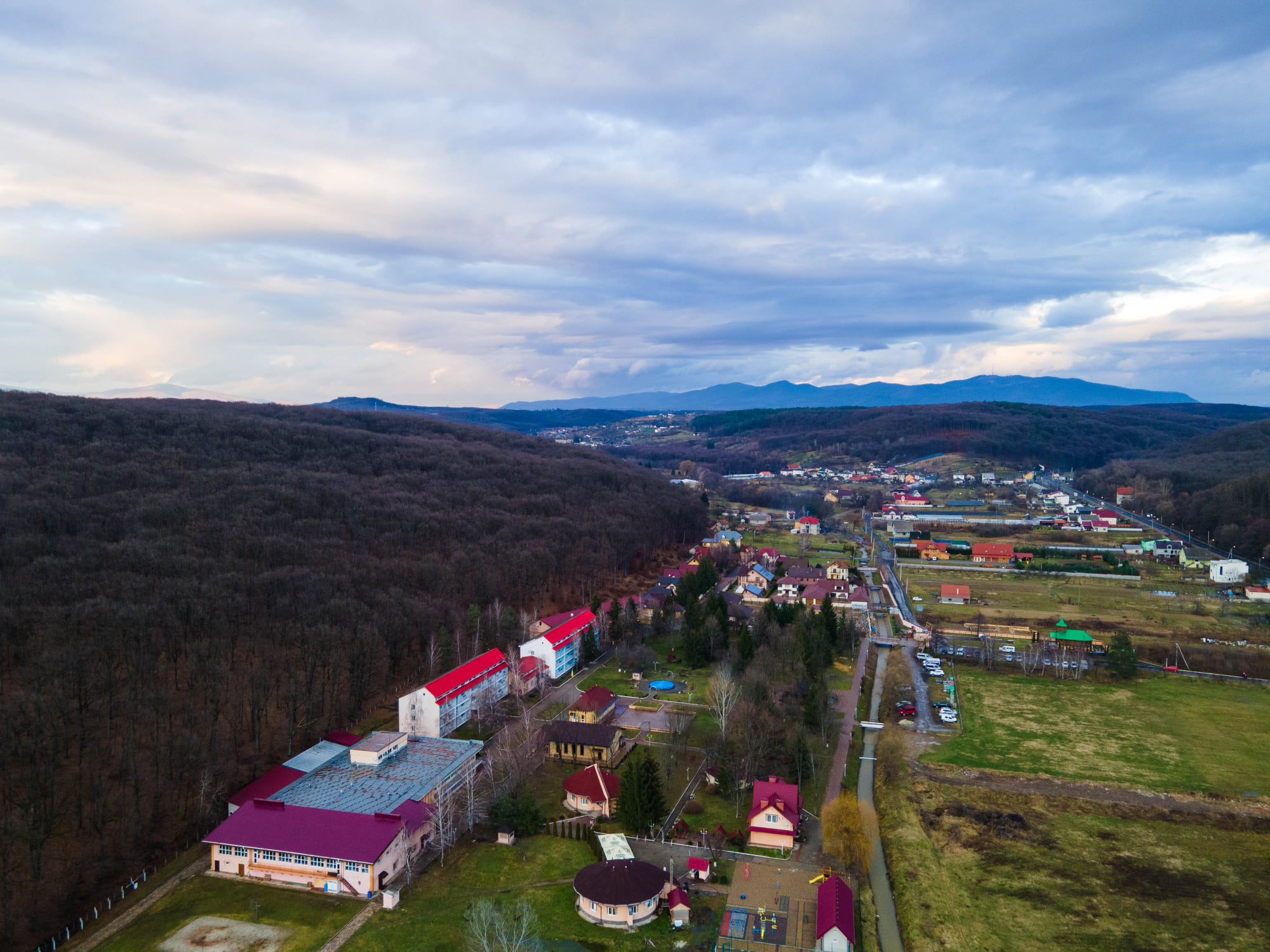 Санаторій Теплиця, місто Виноградів